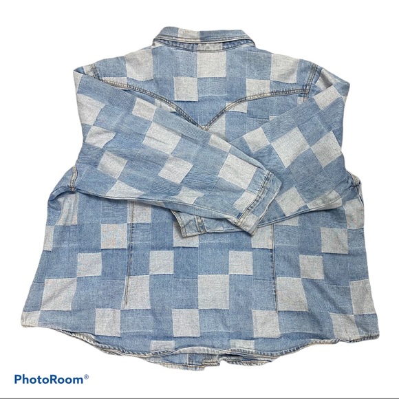 VTG Adriana Sport Denim Checked Set 3X / 16 - Picture 6 of 10